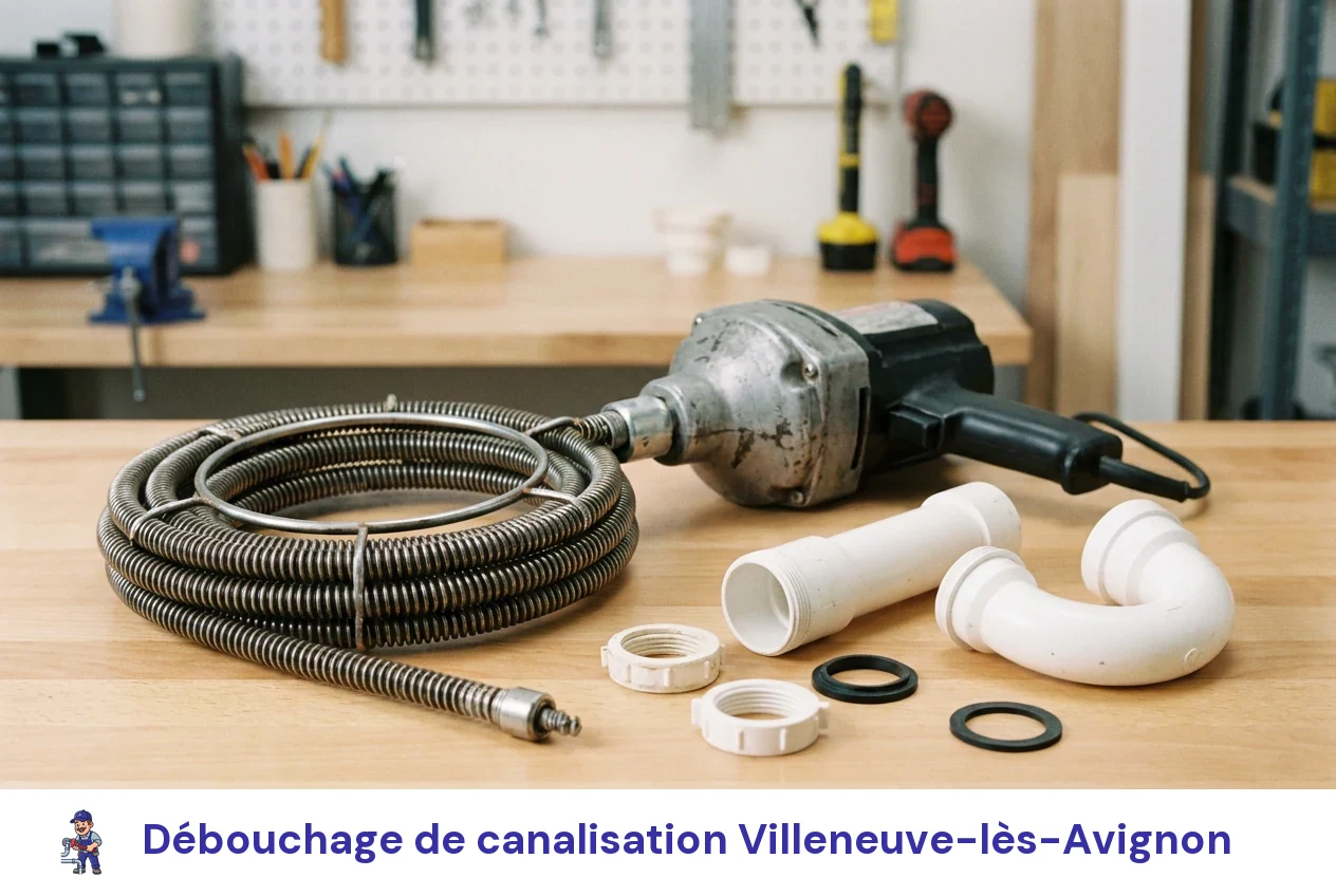 Débouchage de canalisation à Villeneuve-lès-Avignon