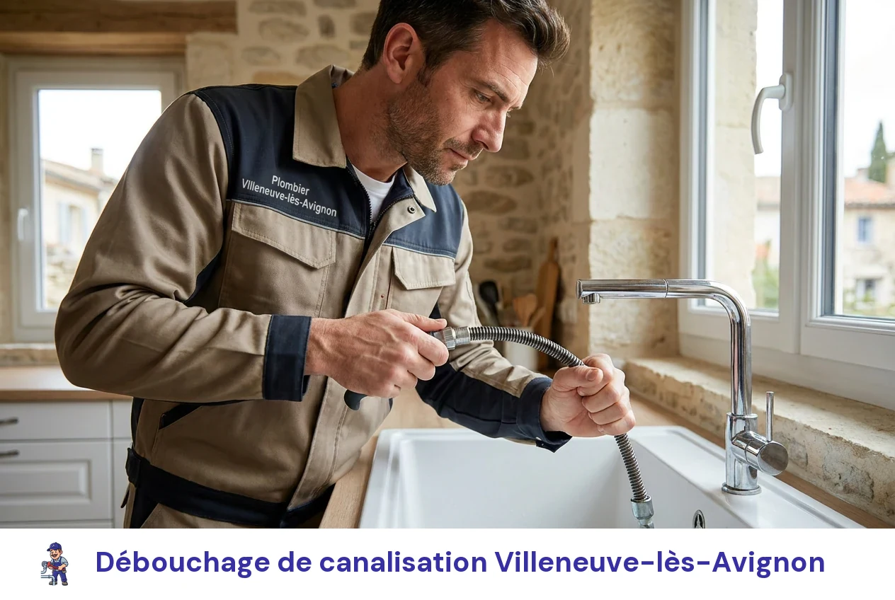 Débouchage de canalisation à Villeneuve-lès-Avignon