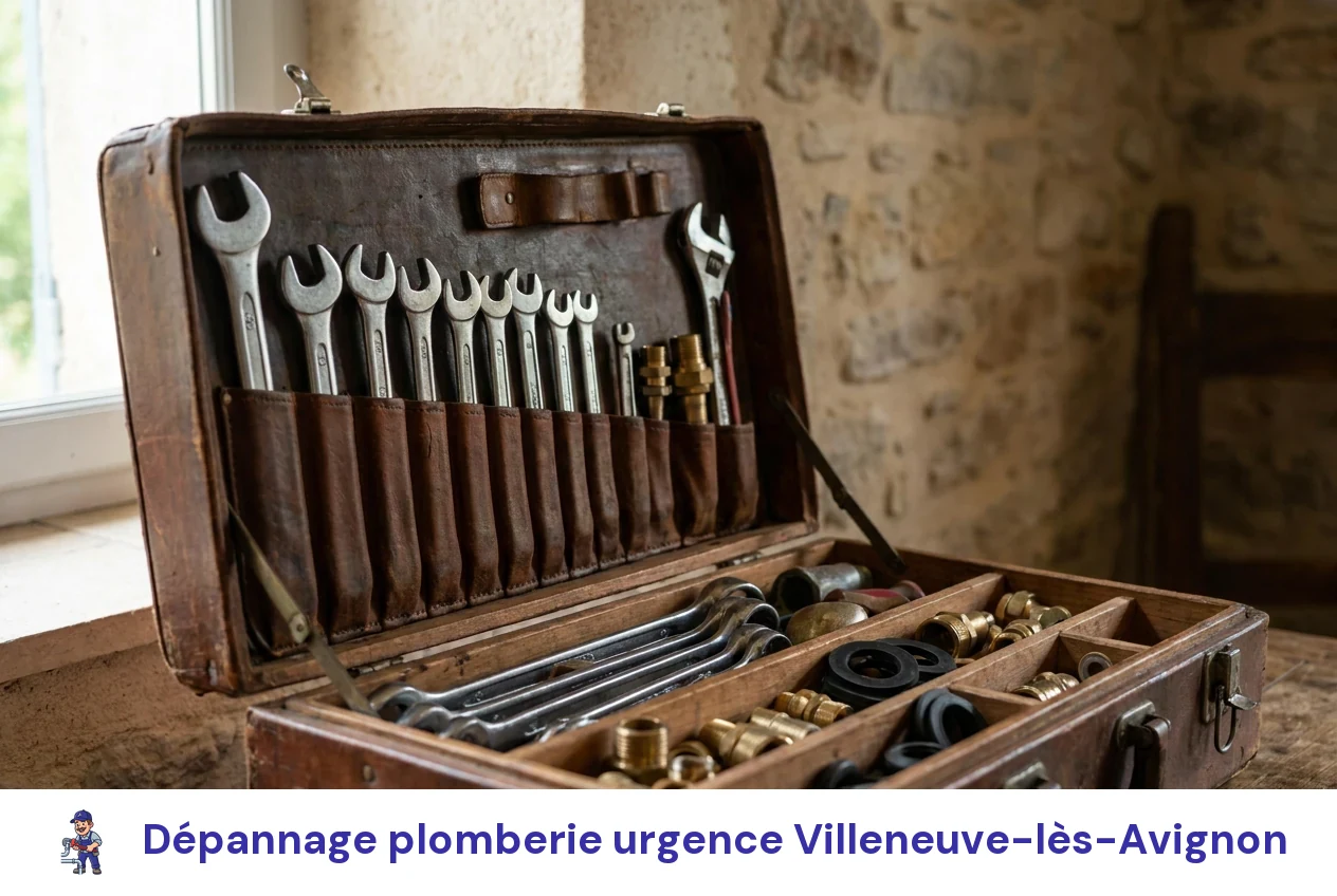 Dépannage plomberie urgence à Villeneuve-lès-Avignon