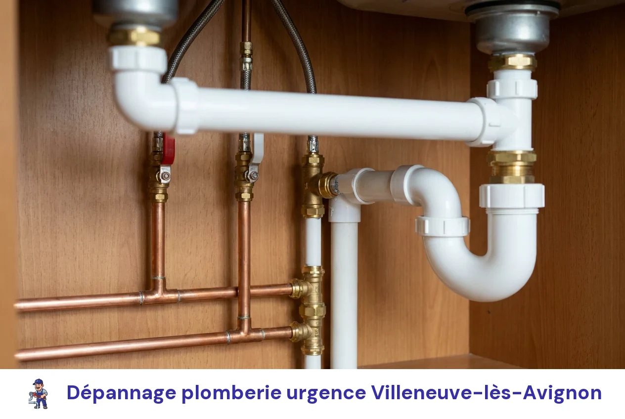 Dépannage plomberie urgence à Villeneuve-lès-Avignon