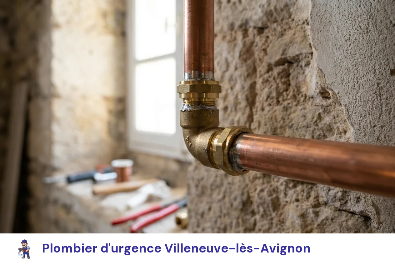 Plombier d'urgence à Villeneuve-lès-Avignon