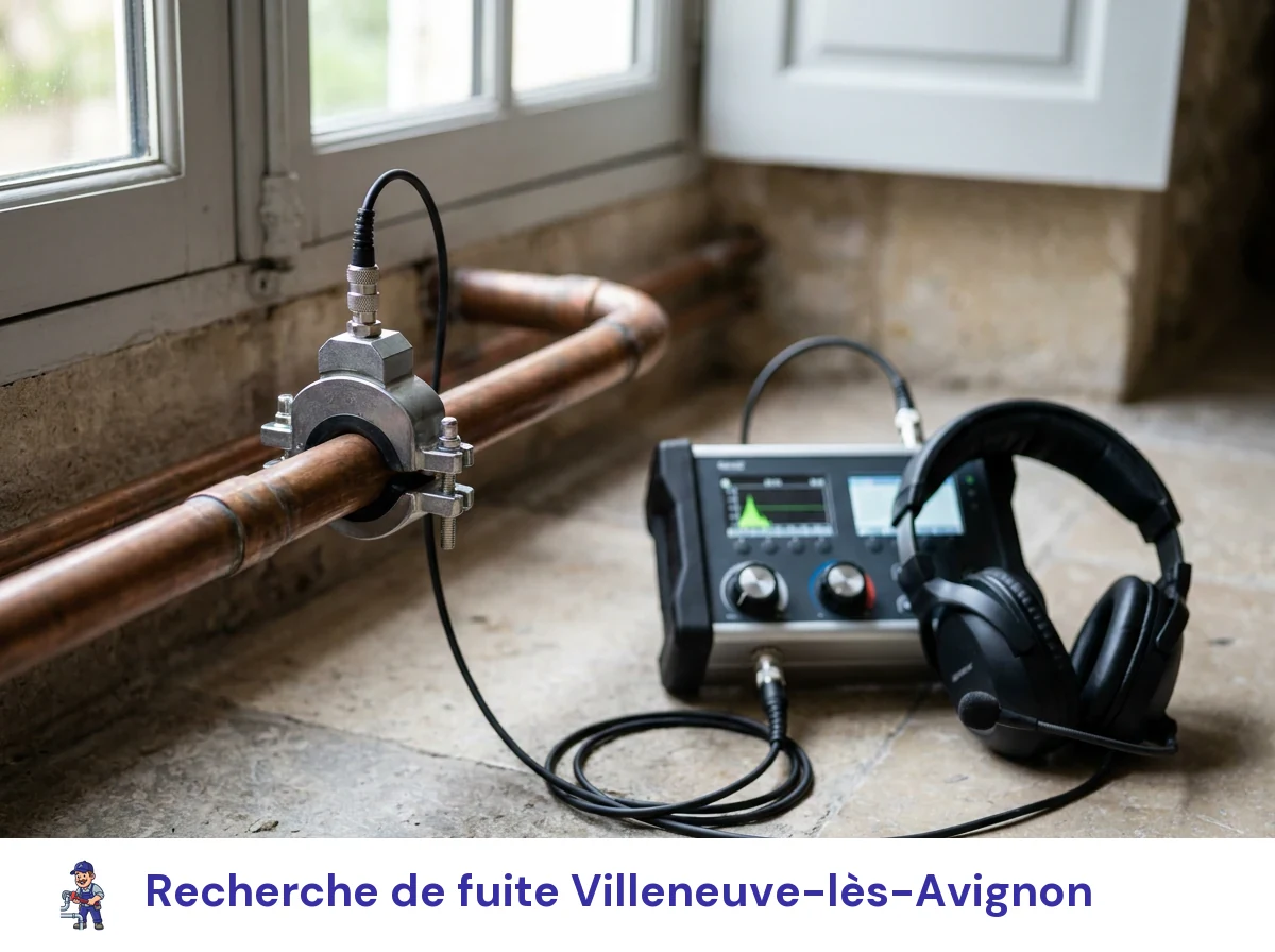 Recherche de fuite à Villeneuve-lès-Avignon