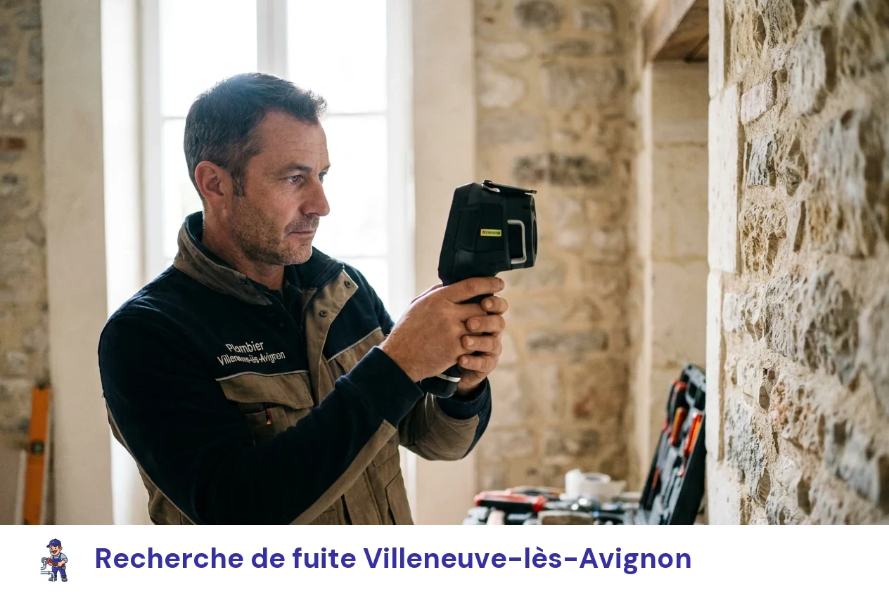 Recherche de fuite à Villeneuve-lès-Avignon