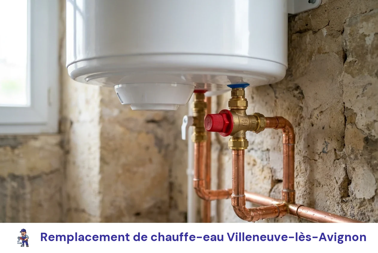 Remplacement de chauffe-eau à Villeneuve-lès-Avignon