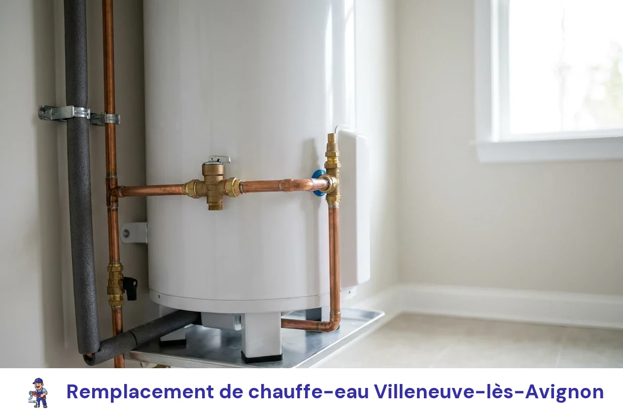 Remplacement de chauffe-eau à Villeneuve-lès-Avignon