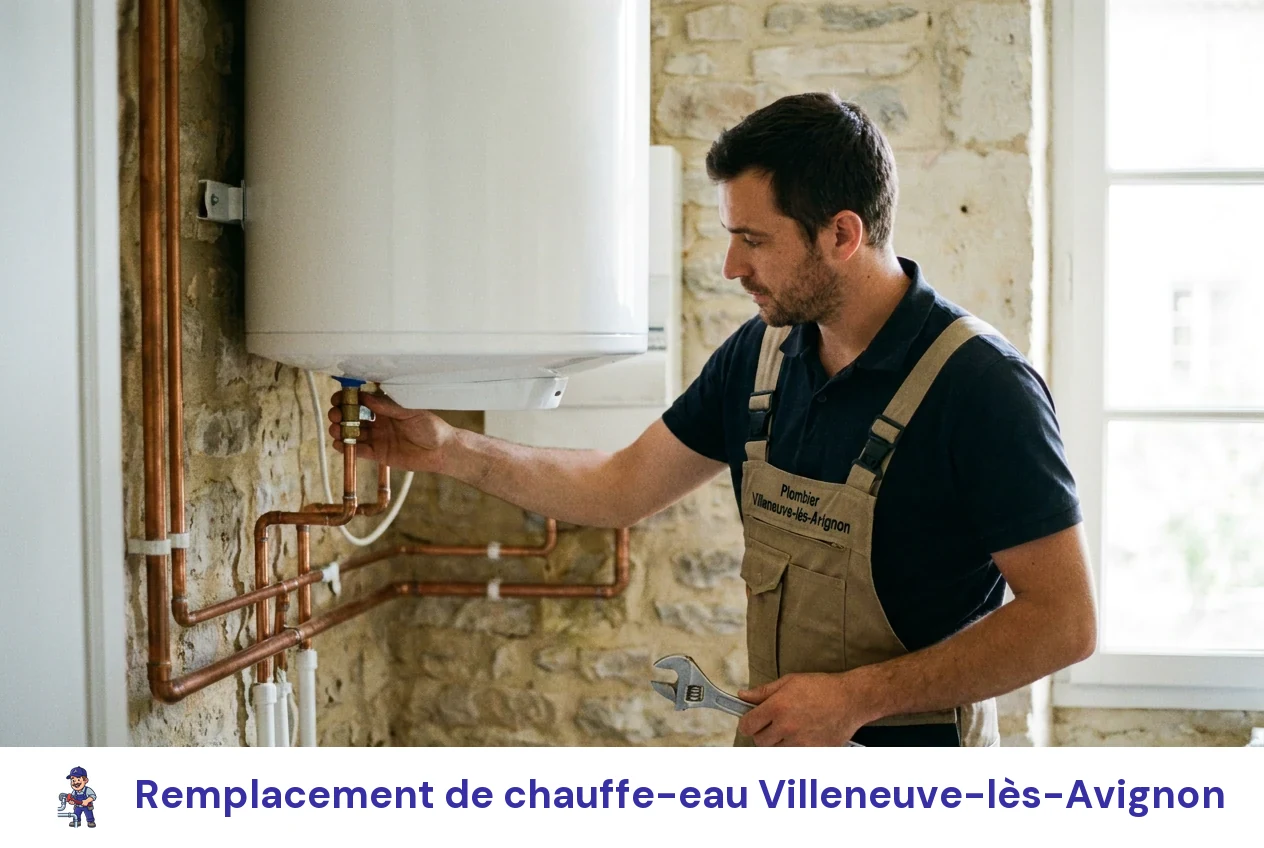 Remplacement de chauffe-eau à Villeneuve-lès-Avignon