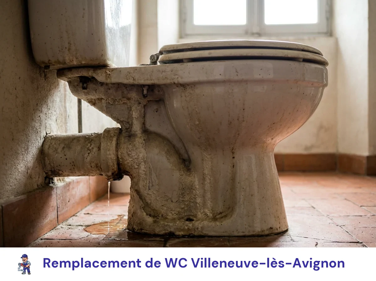 Remplacement de WC à Villeneuve-lès-Avignon