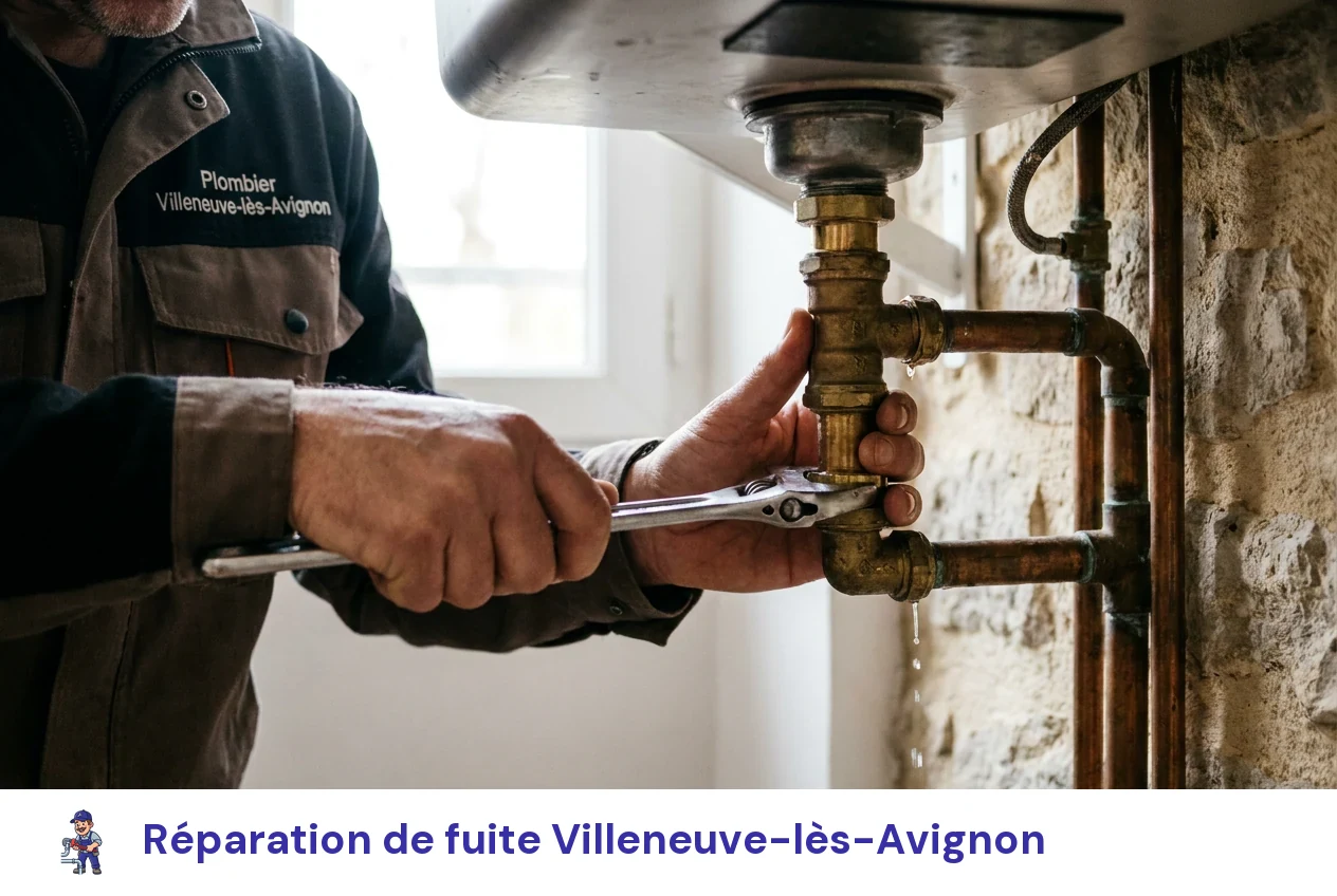 Réparation de fuite à Villeneuve-lès-Avignon